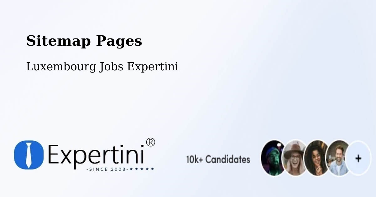 Sitemap Pages - Koerich - Luxembourg Jobs Expertini